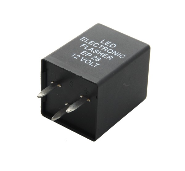 Relais EP28 Clignotant LED 12V Flasher Moto Voiture 12V