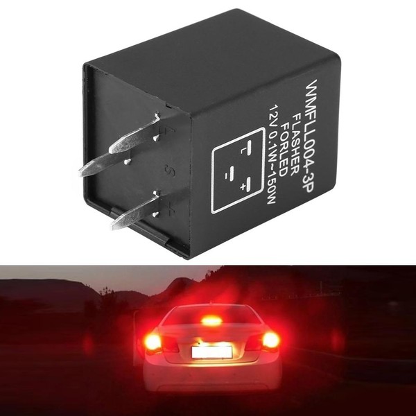 Relais EP28 Clignotant LED 12V Flasher Moto Voiture 12V