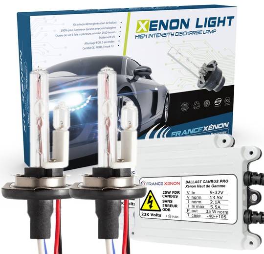 Kit Xénon H15 - 4300K - Ballast LUXE XPU FDR3+ voiture