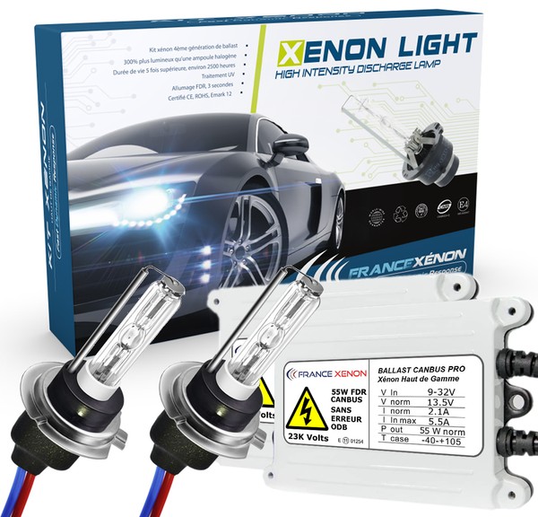 Kit Xénon H7 - 8000°K - 55W - Slim Rally Cup