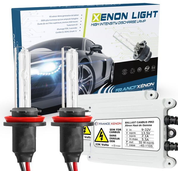 Kit Xénon H11 - 8000°K - 55W - SLIM Rally Cup