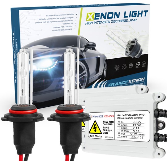 Kit Xénon HB3 9005 - 8000°K - 55W - SLIM Rally Cup