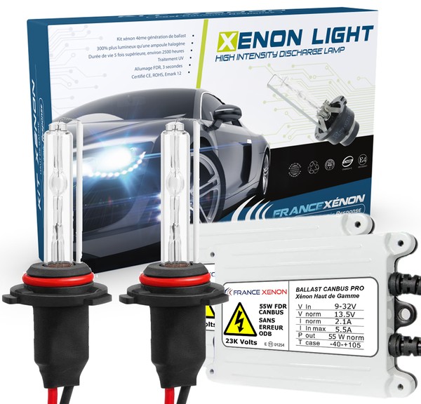 Kit Xénon HB3 9005 - 8000°K - 55W - SLIM Rally Cup