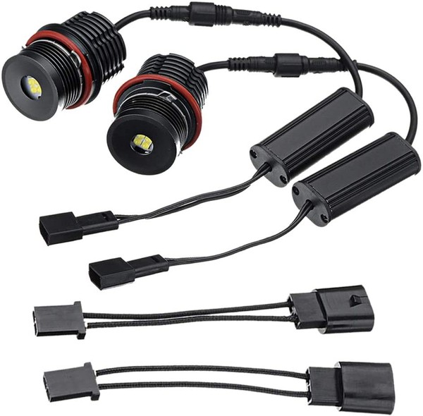 2x Ampoules Angel Eyes 25W BMW E39 / E53 / E60 / E61 / E63 / E64 / E65 / E66 / E83 (07-) / E87 (04 - 07) - Garantie 2 ans