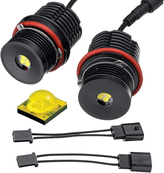 2x Ampoules Angel Eyes 25W BMW E39 / E53 / E60 / E61 / E63 / E64 / E65 / E66 / E83 (07-) / E87 (04 - 07) - Garantie 2 ans