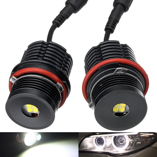 2x Ampoules Angel Eyes 25W BMW E39 / E53 / E60 / E61 / E63 / E64 / E65 / E66 / E83 (07-) / E87 (04 - 07) - Garantie 2 ans