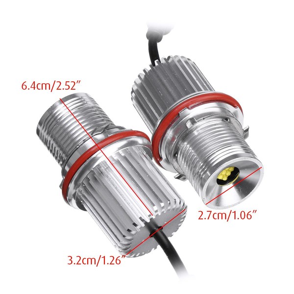Pack Angel Eyes 40W BMW* E39 / E53 / E60 / E61 / E63 / E64 / E65 / E66 / E83 (07-) / E87 (04 - 07) - 2 Jahre Garantie