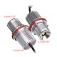 Pack Angel Eyes 40W BMW* E39 / E53 / E60 / E61 / E63 / E64 / E65 / E66 / E83 (07-) / E87 (04 - 07) - 2 anos de garantia