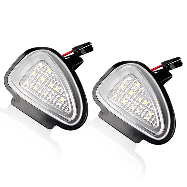Pack 2 éclairages LED coming home rétroviseur Golf 6 - Lampe de bienvenue sous rétroviseur Volkswagen* LED