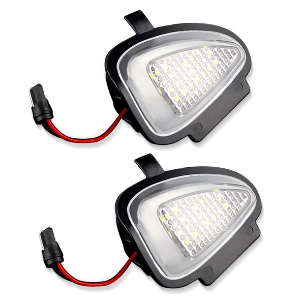 Pack 2 éclairages LED coming home rétroviseur Golf 6 - Lampe de bienvenue sous rétroviseur Volkswagen* LED