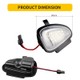 Pack 2 éclairages LED coming home rétroviseur Golf 6 - Lampe de bienvenue sous rétroviseur Volkswagen* LED