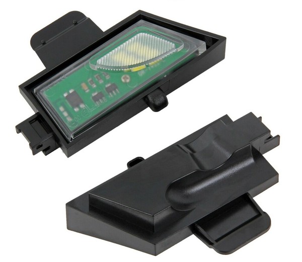 Pacote de 2 luzes LED para espelhos retrovisores compatíveis com Golf 7 e compatíveis com Touran
