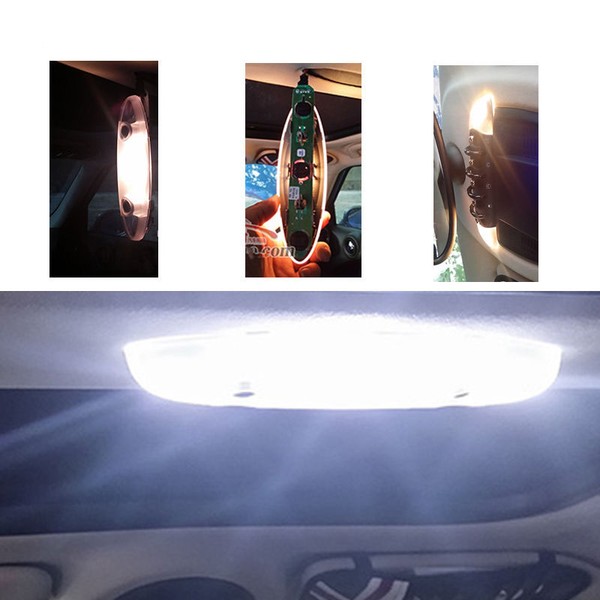 Plafon Full LED - Union Jack Black - Mini R56 de 2006 - Branco