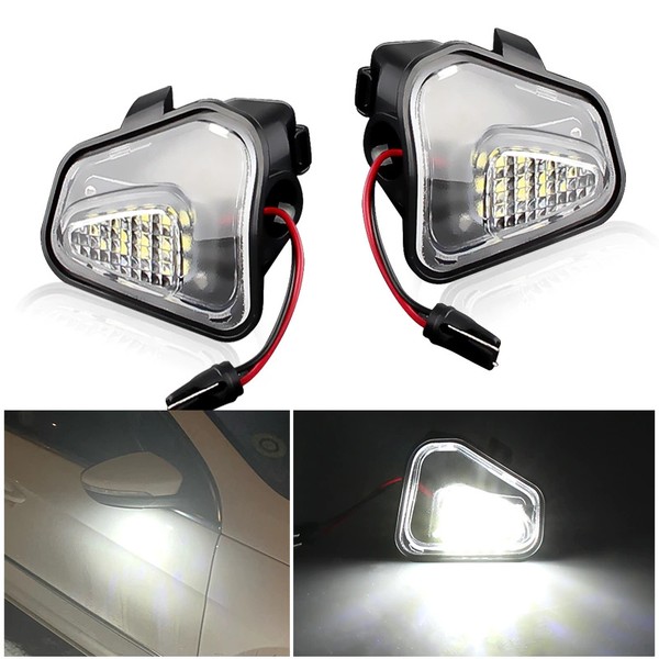Pack 2 éclairages LED rétroviseur Jetta, Passat CC, Passat, Scirocco, New Beetle, EOS