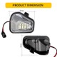 Pack 2 éclairages LED rétroviseur Jetta, Passat CC, Passat, Scirocco, New Beetle, EOS