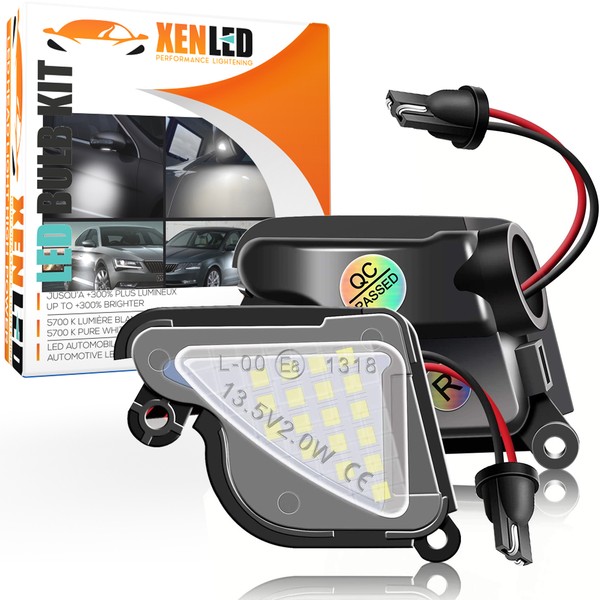 Pack 2 luci a LED per specchi Skoda Octavia Mk2 Mk3 e Superb MK2
