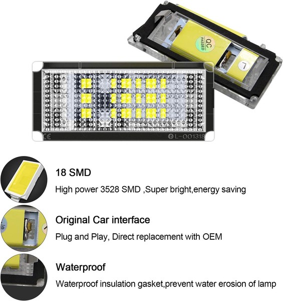 Pack modules plaque arrière BMW E46 4 portes  98 à 03