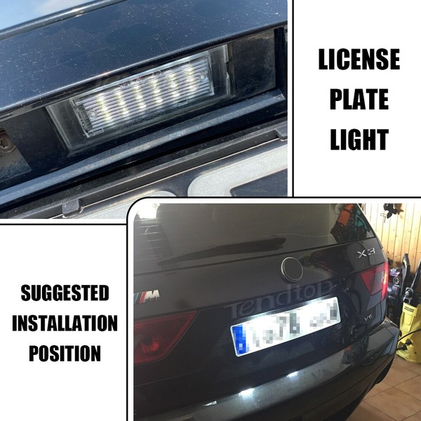 Pack module plaque arrière BMW X5 E53 avant Facelift