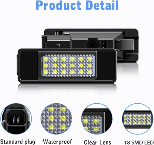 Pack modules LED plaque arrière Mercedes Viano - Vito W639 - Sprinter W906