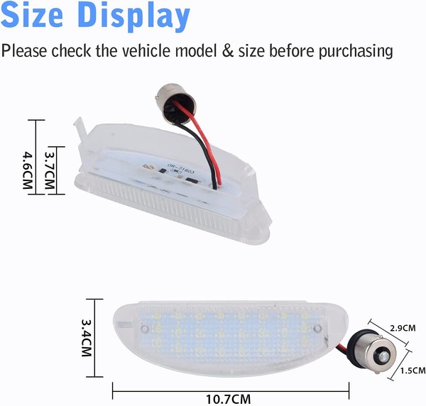 Pack module plaque arrière Renault Clio 2 / Twingo