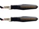 Flashing LED scrolling motorcycle sequential bar pm12led