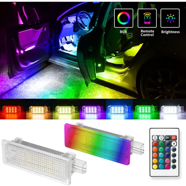 Kits d'éclairage intérieur à Led RGB - BMW E60 / E81 / E90 / E71 - Mini Cooper - La paire