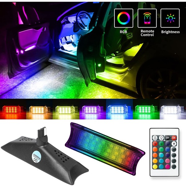 Kits d'éclairage intérieur à Led RGB - BMW Série 3 E90 E91 E93 - La paire