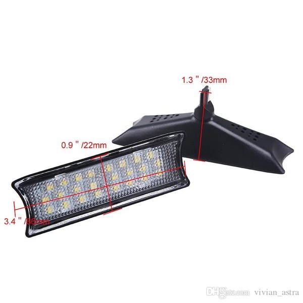 Kits de iluminação interior Led RGB - BMW* Série 3 E90 E91 E93 - Par