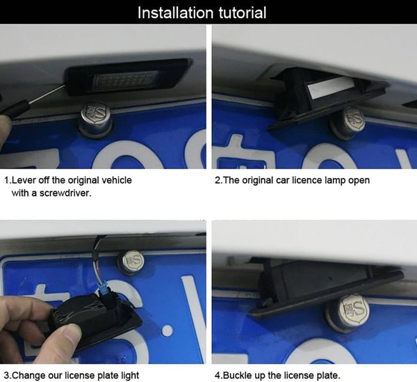 Moduli Conf targa posteriore bmw e38