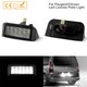 Modules LED plaque arrière Citroën Jumpy & Berlingo - Feu éclaireur de plaque 6340G7