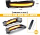 Repeaters dynamic backlighting LED scrolling Peugeot 508