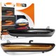 Repeaters dynamic backlighting LED scrolling Peugeot 208