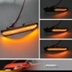 Repeaters dynamic backlighting LED scrolling Peugeot 208