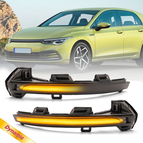 Répétiteurs Rétro LED Dynamique Défilant TOURAN 5T1 VW - Clignotant