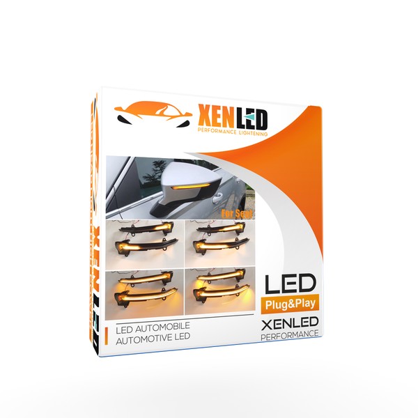 Seat Ateca Dynamic LED-Blinker - Retro Retro-Scrollen
