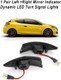 Repeaters dynamic LED scrolling retro Megane III - Renault
