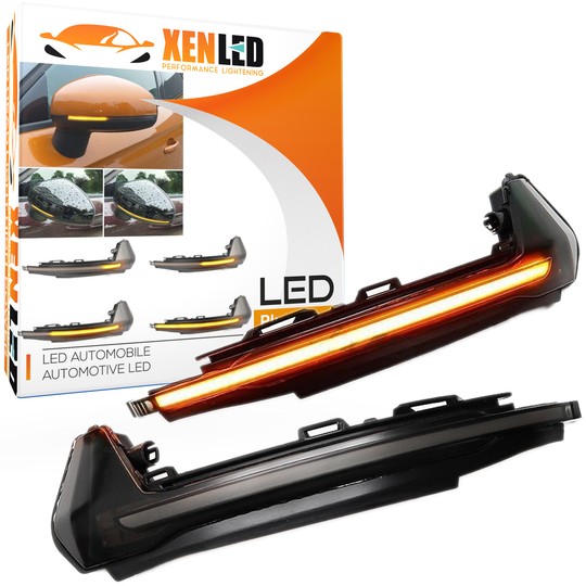Repeaters dynamic backlighting LED scrolling Audi* A1 Mk1 2010 - 2018
