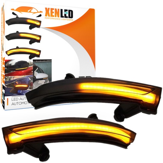 Répétiteurs RÉTRO LED DYNAMIQUE DÉFILANT Clio 5 Clio V - Renault - Clignotant