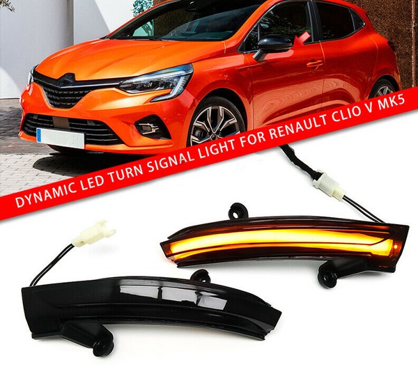 Repeaters dynamic LED scrolling retro Clio 5 Clio V - Renault