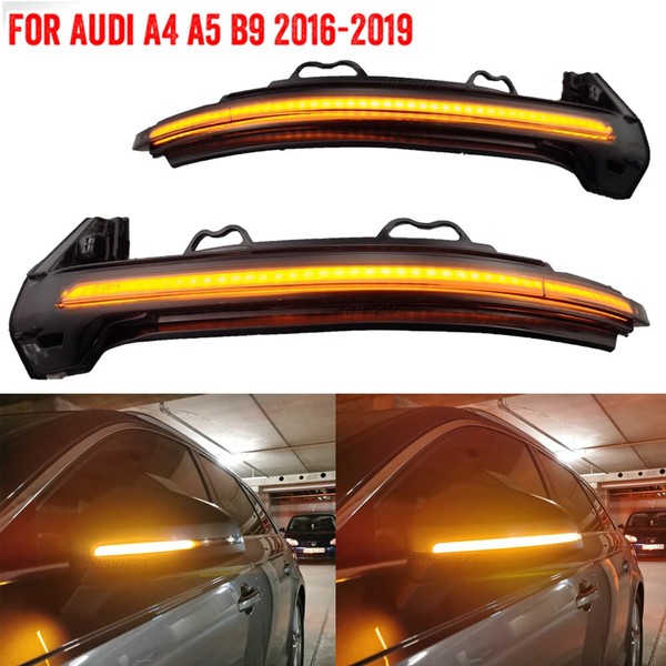 Repeaters dynamic backlighting LED scrolling Audi* A4 RS4 B9 8W, A5 8F
