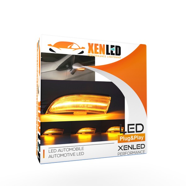 Repeaters dynamic LED backlit scrolling FORD Fiesta 2011 - 2018
