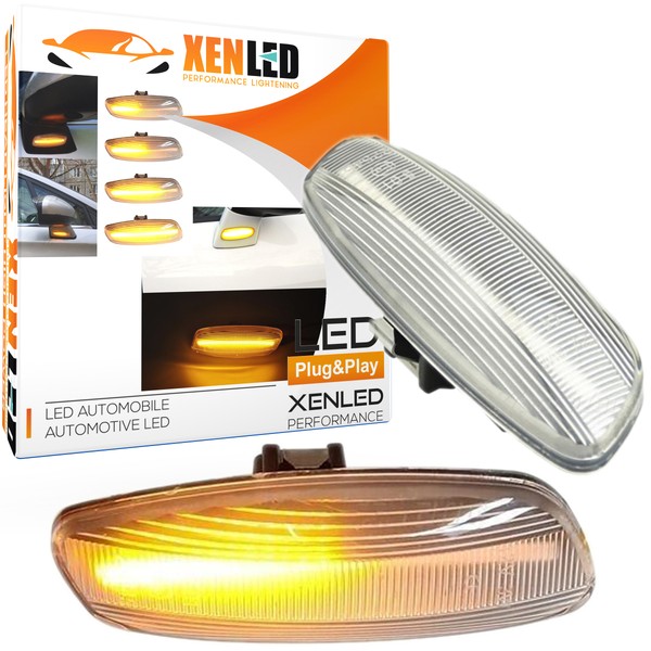 LED flashing light repeaters dynamic scrolling Citroen C3 C4 C5 DS3 DS4
