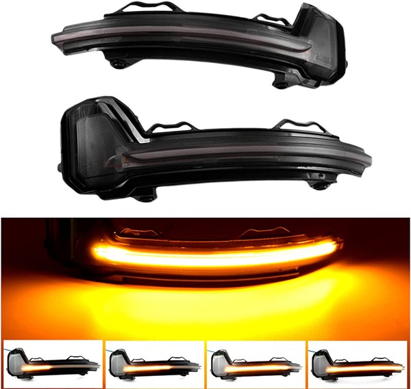 Répétiteurs Rétro LED Dynamique Défilant VW* TIGUAN II - Clignotant