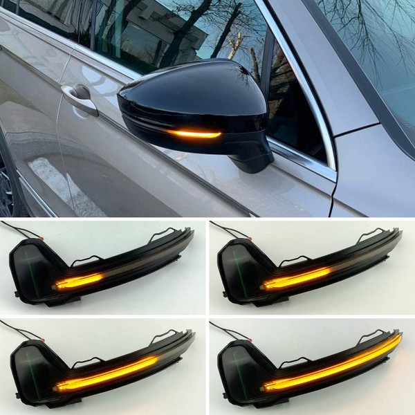 Répétiteurs Rétro LED Dynamique Défilant VW* TIGUAN II - Clignotant