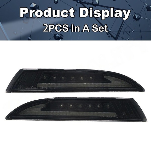 Clignotants LED Dynamique Défilant + Feux de jour LED Scirocco Volkswagen - Version Fumée
