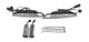 Dynamische LED-Blinker + LED-Tagfahrlicht Volkswagen Scirocco - Klare Version