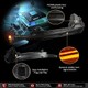 Répétiteurs LED Dynamique AUDI* A6 S6 RS6 C7 2011 - 2018 Rétro Défilant Homologué - Clignotant