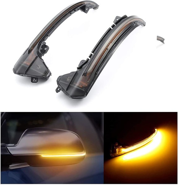 Répétiteurs LED Dynamique AUDI* A6 S6 RS6 C7 2011 - 2018 Rétro Défilant Homologué - Clignotant