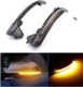 Répétiteurs LED Dynamique AUDI* A6 S6 RS6 C7 2011 - 2018 Rétro Défilant Homologué - Clignotant