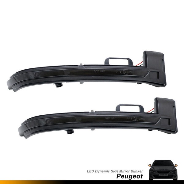Répétiteurs RÉTRO LED DYNAMIQUE DÉFILANT Peugeot 308 II - Clignotant